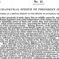 約翰亞當斯的就職演說 John Adams's inaugural address 