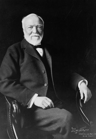 Andrew Carnegie, three-quarter length portrait, 1913.