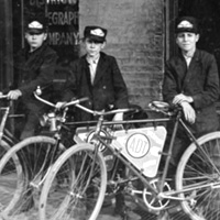 Telegraph messenger boys in Indianapolis