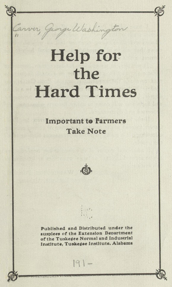 卡佛關於度過艱困時期的著作 Cover of Hard Times Book 