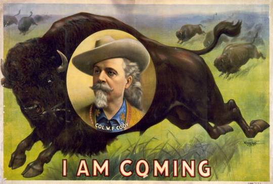 Col. W.F. Cody Circus Poster