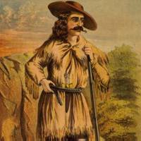 A portrait of Buffalo Bill