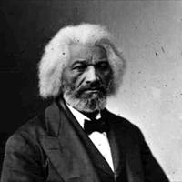 Photo portrait of Frederick Douglass.