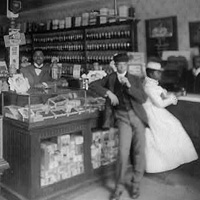 Photo of McDougald's Drug Store, Georgia, around 1900