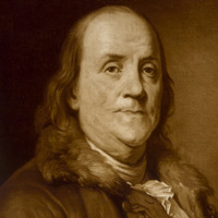 班傑明富蘭克林 (Benjamin Franklin) 