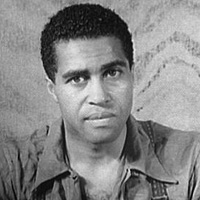 Photo of Robert Earl Jones in Don't You Want to Be Free by Langston Hughes