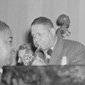 Photo of Henry 'Red' Allen and his band played jazz to Langston Hughes's poetry