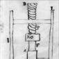Thomas Jefferson's drawing of a macaroni machine.