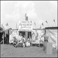 Bonus veterans from Jeannette, Pennsylvania, 1932.