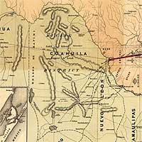大雷恩河（Rio Grande River）成為德州西南方和墨西哥的邊界線。 The Rio Grande River forms the border between southwest Texas and Mexico.