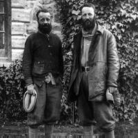 Kermit and Theodore Roosevelt, Jr. on 1926 hunting expedition.
