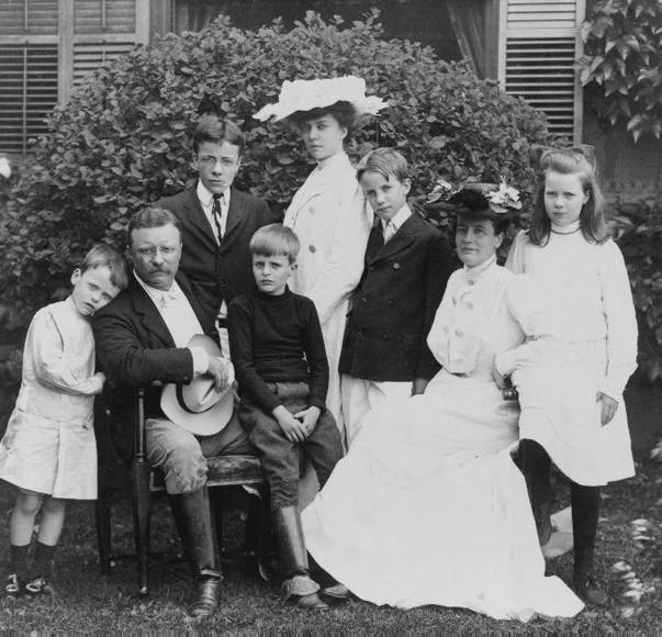 President Theodore Roosevelt and Family.