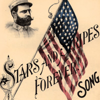 「永恆的星條旗」（The Stars and Stripes Forever）進行曲的樂譜封面 Cover of score for Stars and Stripes Forever 