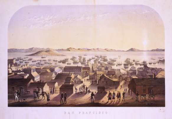 San Francisco around 1850