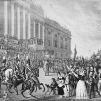 威廉亨利哈里森於1841年3月4日於華盛頓進行的總統就職演說 Presidential inauguration of William Henry Harrison in Washington, March 4, 1841 
