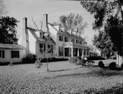 泰勒位於維吉尼亞州的家鄉 Sherwood Forest, Tyler's family home in Virginia 