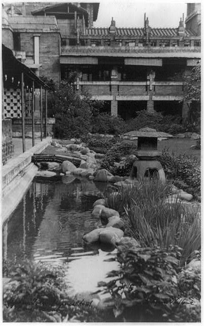 Gardens of the Imperial Hotel, circa 1938