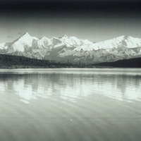 A view of Mount McKinley and the Alaska Range