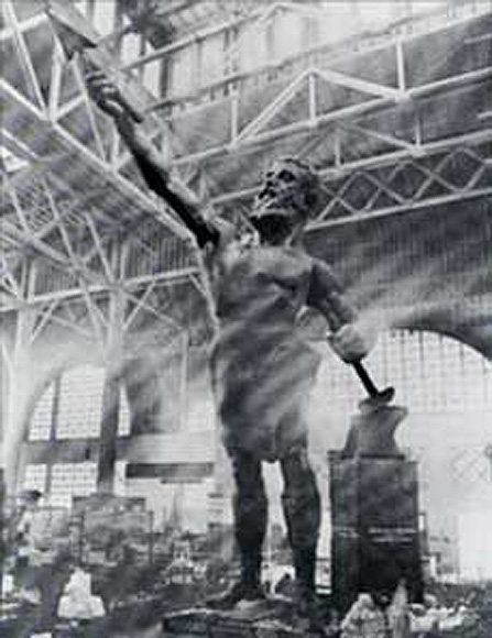 Photo of the statue Vulcan