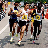 Photo of a group of runners