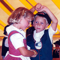 Photo of children dancing