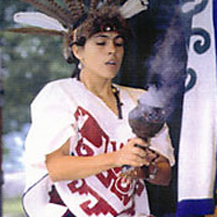 Photo of Aztec dancer