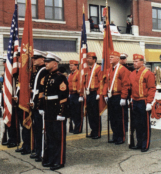 Photo of Color Guard in Grand Parade