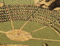 Image of Poverty Point site layout
