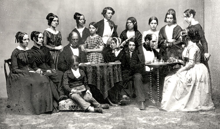 Image of the Jackson family, 1846