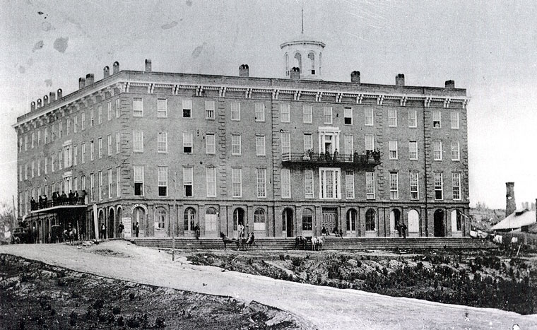 派蒂屋，一棟1860年的旅館，當時的它是快馬郵遞的總部