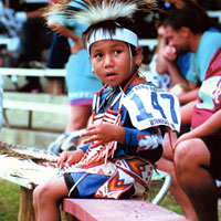 Photo of a young boy dancer
