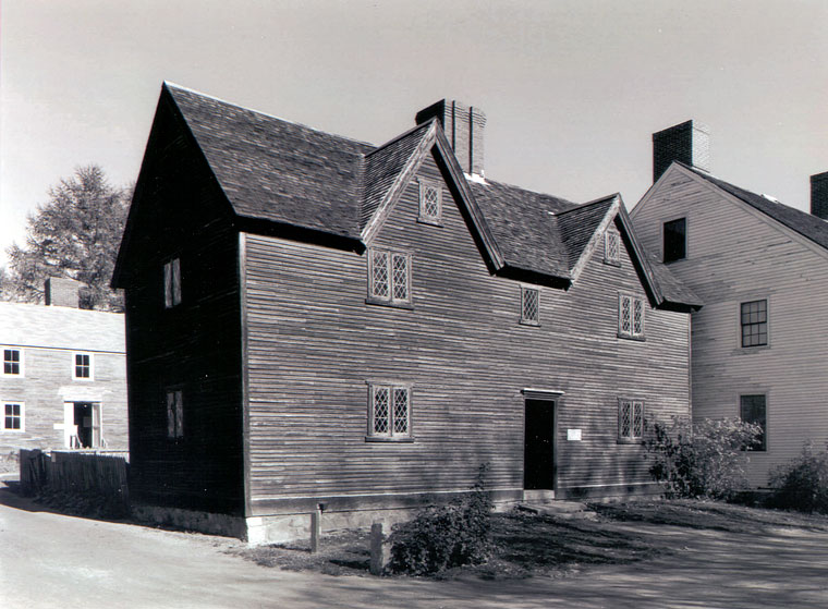 Photo of Sherburne House, after restoration, 1998.