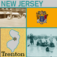 graphic map and images of New Jersey
