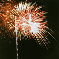 Photo of fireworks display