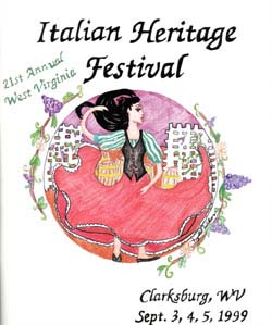 Image of 1999 Italian Heritage Festival program cover