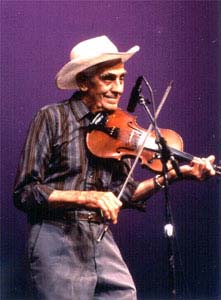 Photo of Fiddler Melvin Wine, born in 1909