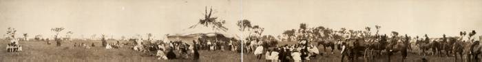 Cheyenne Sun Dancer, 1909.