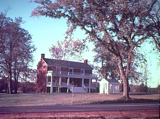 McLean House in Appomattox, Virginia.