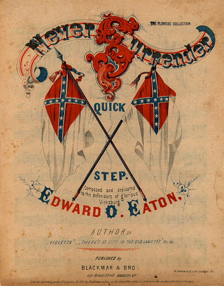 Never Surrender Quick Step, 1863.