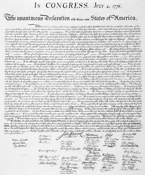 The Declaration of Independence