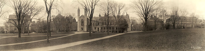 Photo of Harvard University in Cambridge, Massachusetts, 1910