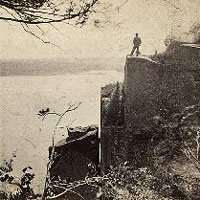 Views of the palisades of the Hudson River