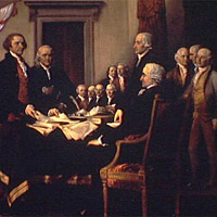 Signing of the Declaration of Independence