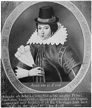 Portrait of Pocahontas