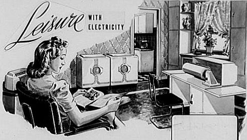 Copy of Leisure with Electricity Advertisement