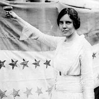 Alice Paul, 1920. By Popular Demand: 'Votes for Women' Suffrage Pictures, 1850-1920 Prints and Photographs Division from the Library of Congress.