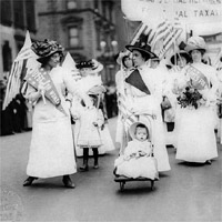 Suffrage parade, New York City, May 6, 1912