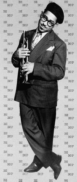 Dizzy Gillespie, portrait, 1947.