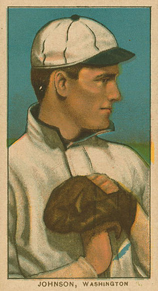 Walter Johnson baseball card