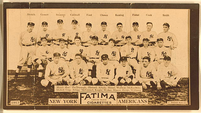 New York Yankees, 1913.